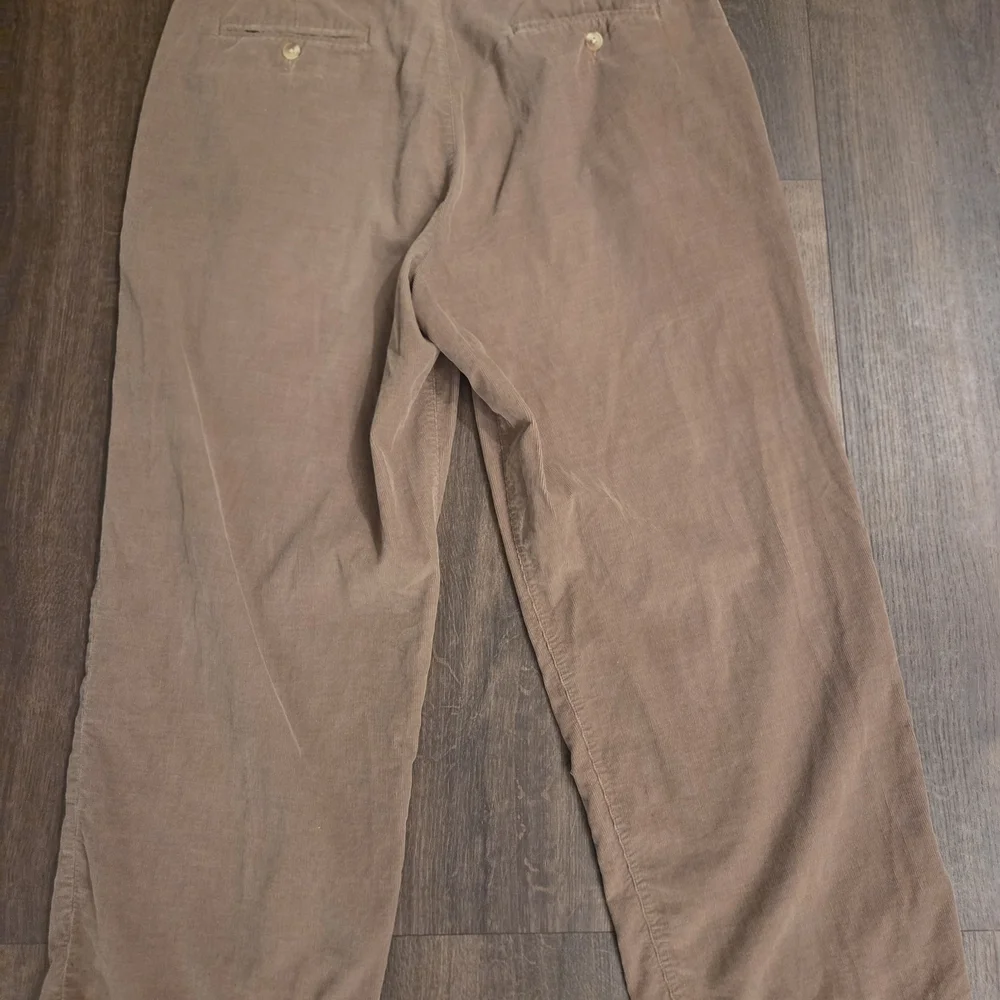 Perry Ellis Tan Corduroy Pants for Men
